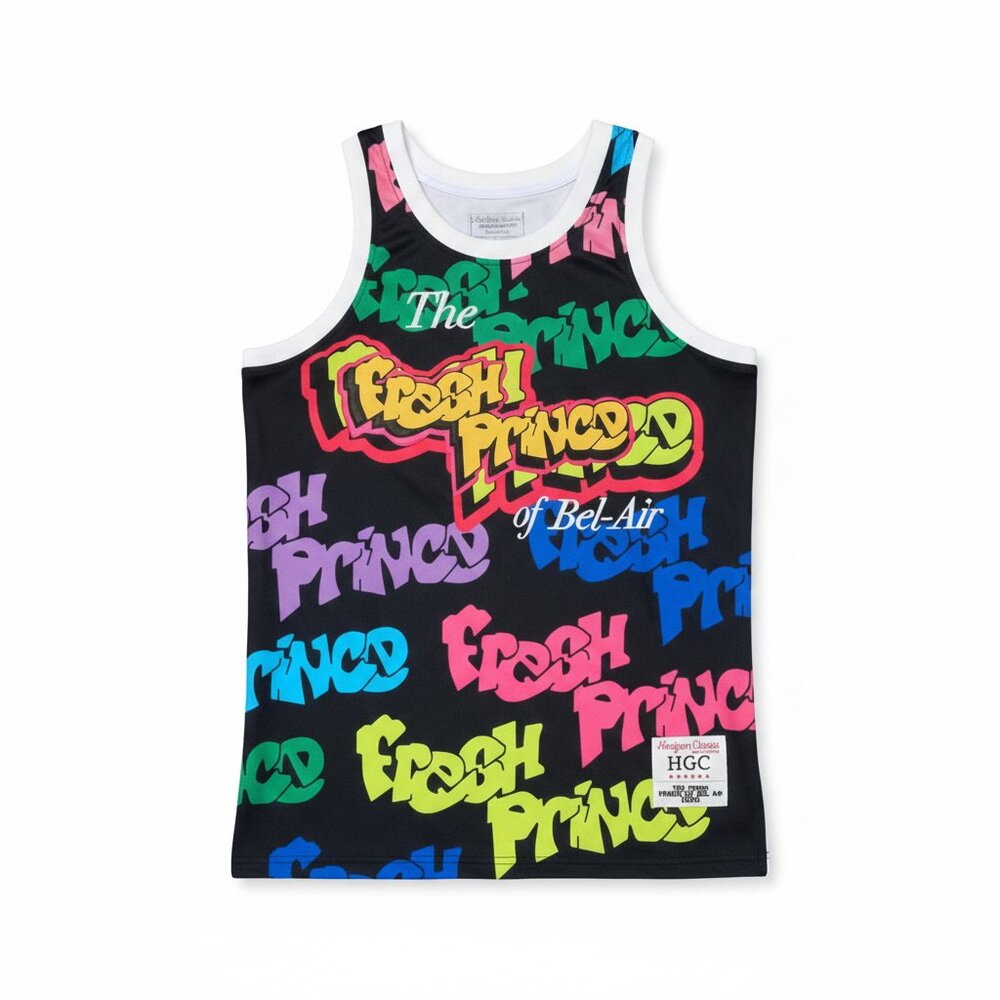 Vintage Graphic Fresh Prince 90s Jersey Tank |  Streetwear